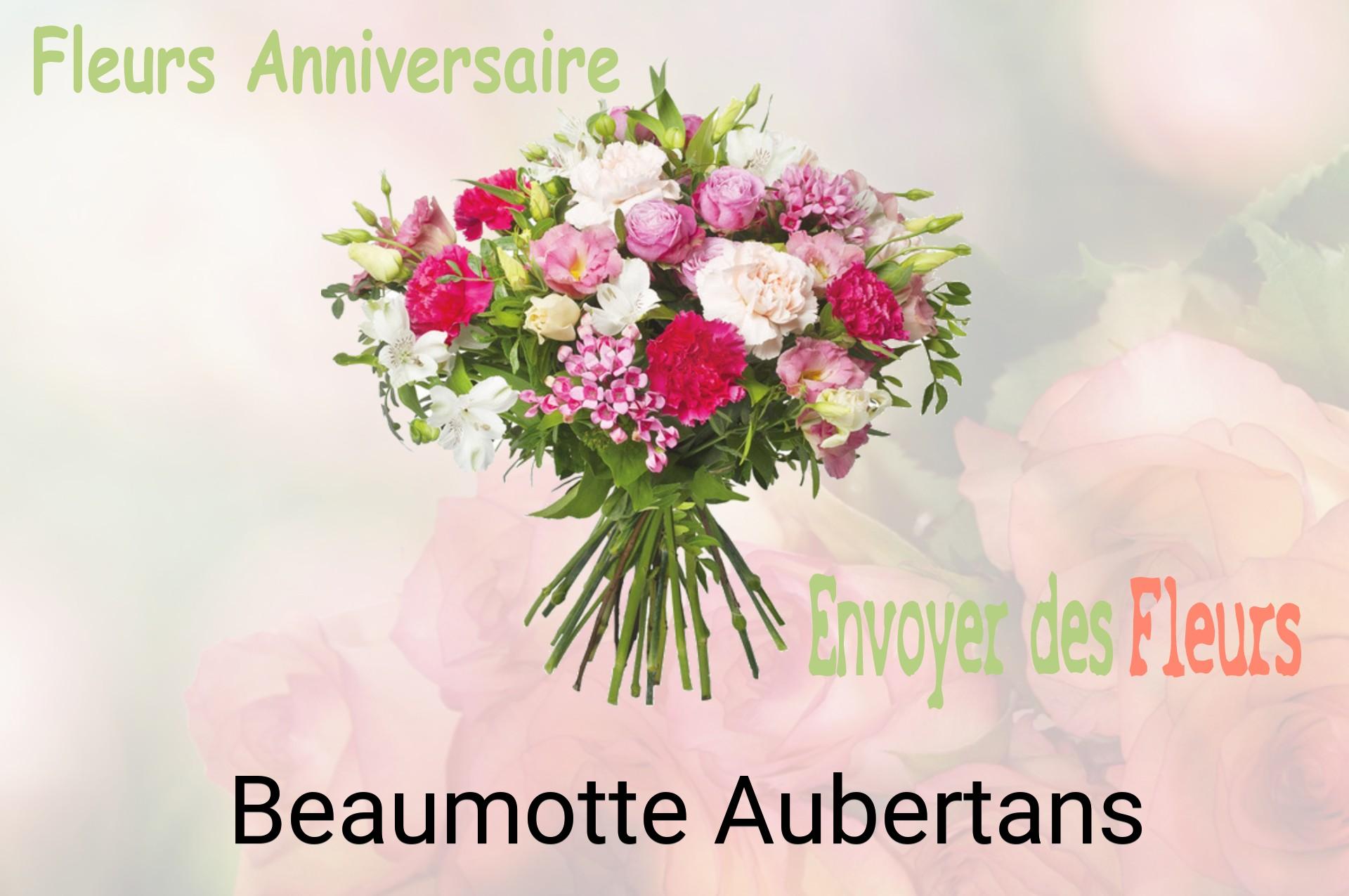 Bouquet de fleurs d’anniversaire livré à Beaumotte-Aubertans